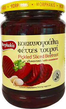 Morphakis Παντζάρια Φέτες Ξυδάτα 350g