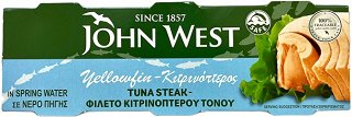 John West Τόνος Κιτρινόπτερος Σε Νερό Πηγής 3x145g