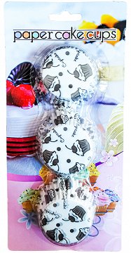 Paper Cake Cups 9cm Various Colours 100Pcs