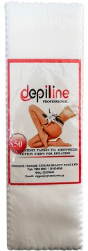 Depilline Υφασμάτινες Ταινιές 24x7.5cm  Για Αποτρίχωση 50Τεμ