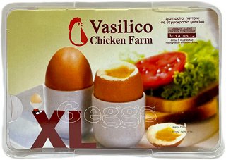 Vasilico Eggs X Large 6Pcs