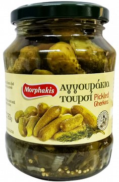 Morphakis Pickled Gherkins 330g
