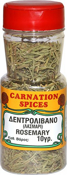 Carnation Spices Δεντρολίβανο Λάσμαρι 10g
