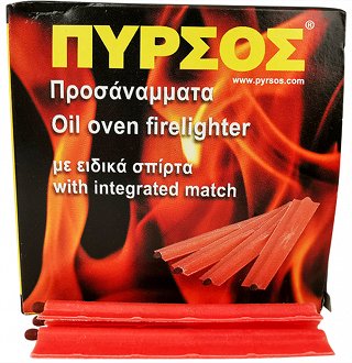 Πυρσός Προσανάματα Με Ειδικά Σπίρτα 50Τεμ