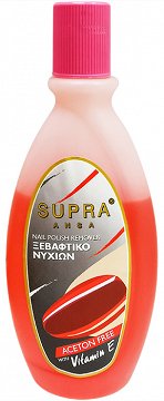 Supra Nail Polish Remover Pink 125ml