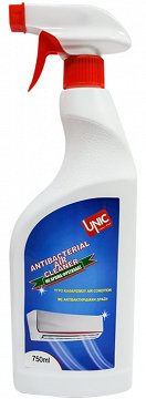 Unic Antibacterial Air Cleaner Υγρό Καθαρισμού Για Air Condition 750ml