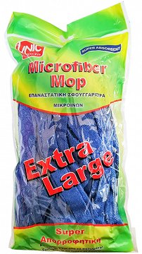 Unic Σφουγγαρίστρα Microfiber Extra Large Διάφορα Χρώματα 1Τεμ