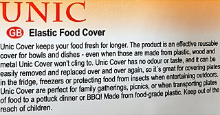 Unic Elastic Food Cover M 36cm 8Pcs
