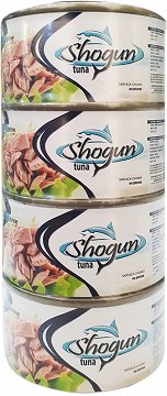 Shogun Ξανθός Τόνος Σε Νερό 4X95g
