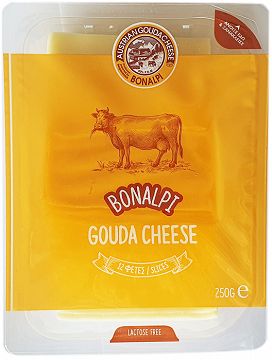 Bonalpi Gouda Cheese 12 Slices 250g