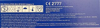 Formex Nitrile Disposable Gloves Warm Blue Large 100Pcs