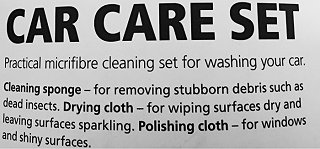 Myreon Car Care Set Clean & Shine 1Pc