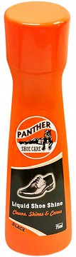 Panther Shoe Care Βερνίκι Παπουτσιών Μαύρο 75ml
