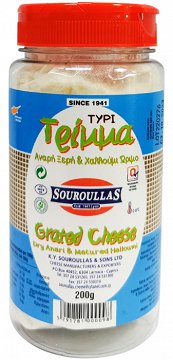 Souroullas Τυρί Τρίμμα Αναρή Ξερή & Χαλλούμι Ώριμο 200g