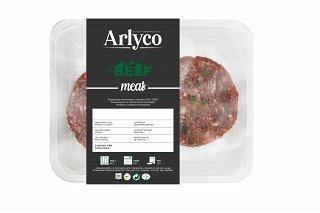 Arlyco Μπιφτέκια Μίξ Χοιρινό Βοδινό 4Τεμ 500g