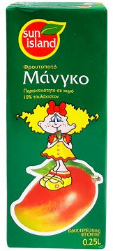 Sun Island Χυμός Μάνγκο 250ml