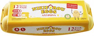 Nikiforou Eggs Barn Eggs Size L 12Pcs