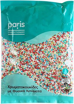 Paris Χρωματοκουκίδες Με Φυσικά Χρώματα 150g