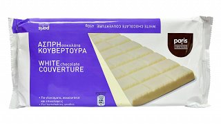 Paris White Chocolate Couverture 450g