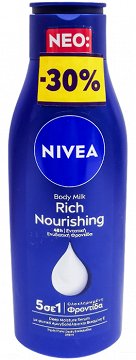 Nivea Rich Nourishing Body Milk 250ml -30%