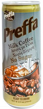 Preffa Milk Coffee No Sugar 240ml