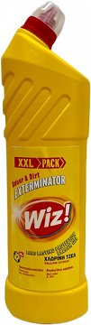 Wiz Exterminator Bleach Gel Yellow Citrus 1150ml