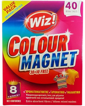 Wiz Colour Magnet With Perfume & Softener 30+10Pcs