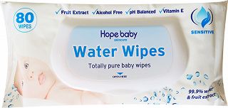 Hope Baby Water Wipes Μωρομάντηλα 80Τεμ