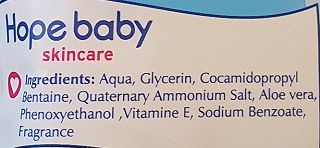 Hope Baby Skincare Μπλε Μωρομάντηλα Με Αλόε Βέρα 20Τεμ