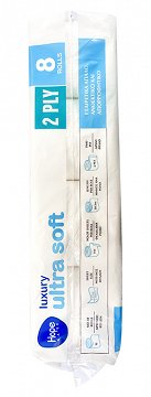 Hope Care Luxury Ultra Soft Χαρτί Τουαλέτας 8Τεμ