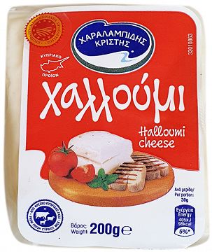 Χαραλαμπίδης Κρίστης Χαλλούμι Π.ο.π. 200g