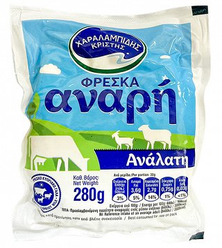 Charalambides Christis Anari Unsalted 280g