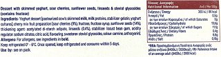 Charalambides Christis Yoghurt Dessert 0% Cherry Mix With Stevia 3x150g
