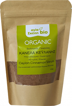 Αγία Σκέπη Bio Organic Κανέλα Κεϋλάνης Αλεσμένη 120g