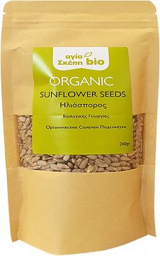 Αγία Σκέπη Bio Organic Ηλιόσπορος Άψητος & Ανάλατος 200g