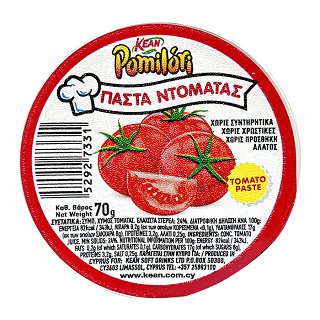 Kean Pomilori Πάστα Ντομάτας 70g