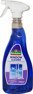 Revolution Window Cleaner Με Άρωμα Λεβάντα 750ml