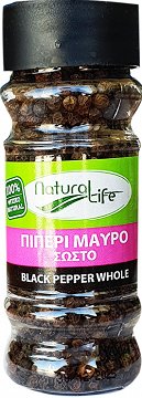Natural Life Black Pepper Whole 55g