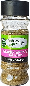 Natural Life Αρτυσιά Κύμινο Αλεσμένο 45g