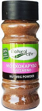 Natural Life Μοσχοκάρυδο Αλεσμένο 50g