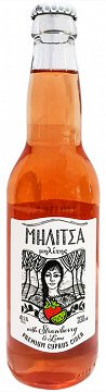 Militsa Strawberry Lime Cider 330ml