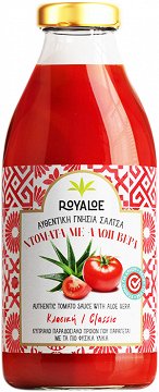 Royaloe Σάλτσα Ντομάτα Με Αλόη Βέρα Χωρίς Γλουτένη 500g