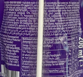 Vita Go Very Berry Cosmos Fruit Drink 200ml
