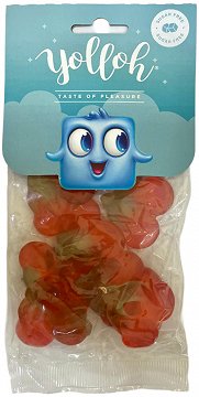 Yolloh Cherries Sugar Free 100g