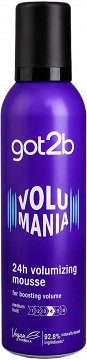 Got2b Volumania 24h Volumizing Mousse 4 Fearless Hold 250ml