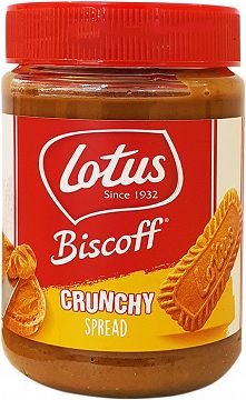 Lotus Biscoff Biscuit Crunchy Spread 380g
