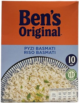 Bens Original Ρύζι Basmati 1kg