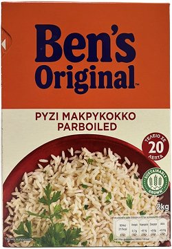 Bens Original Ρύζι Μακρύκοκκο 20 Λεπτά 2kg