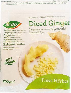 Ardo Ginger Diced 250g