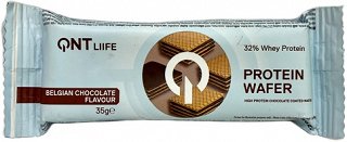 Qnt Life Protein Wafer Belgian Chocolate 35g